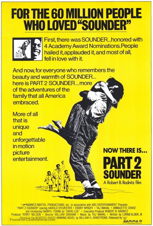 Sounder, Part 2 - Movie Poster