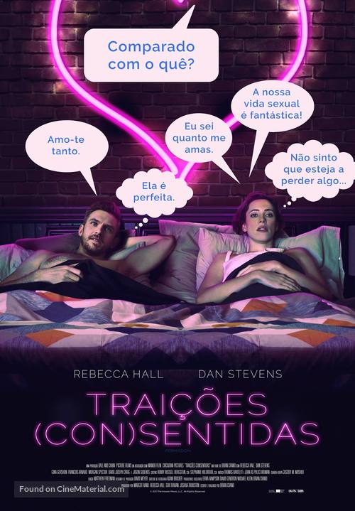 Permission - Portuguese Movie Poster