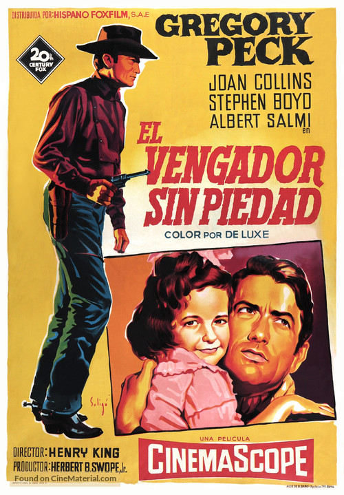 The Bravados - Spanish Movie Poster