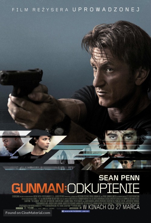 The Gunman - Polish Movie Poster