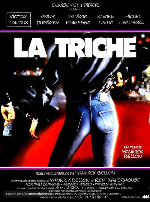 La triche - French Movie Poster