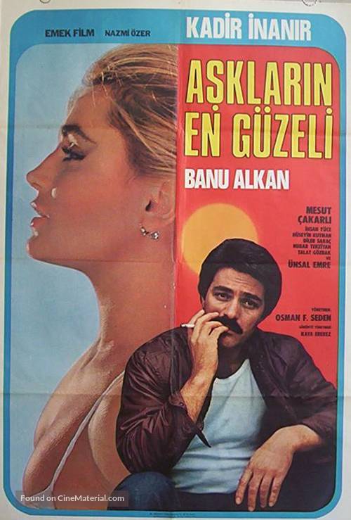 Asklarin en g&uuml;zeli - Turkish Movie Poster