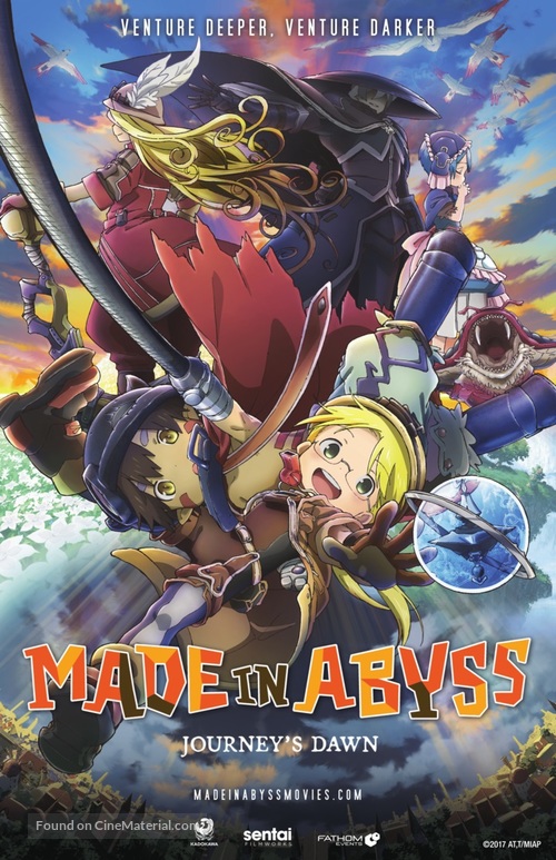 Made in Abyss: Tabidachi no Yoake - Movie Poster