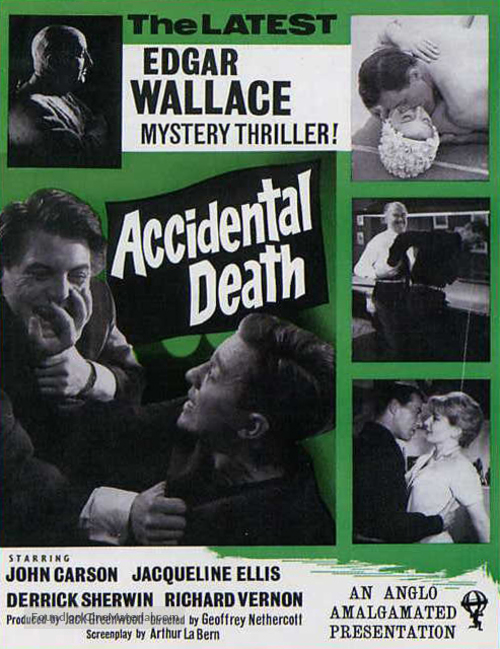 Accidental Death - British Movie Poster