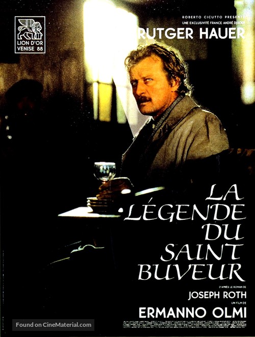 La leggenda del santo bevitore - French Movie Poster
