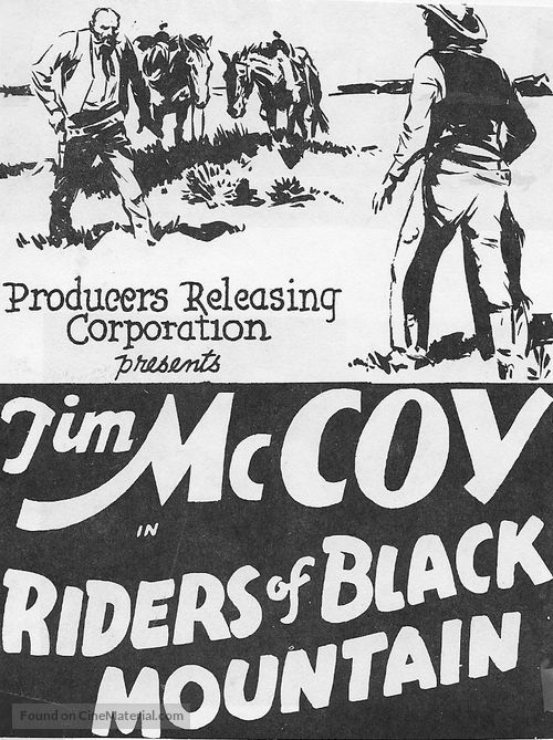 Riders of Black Mountain - Movie Poster