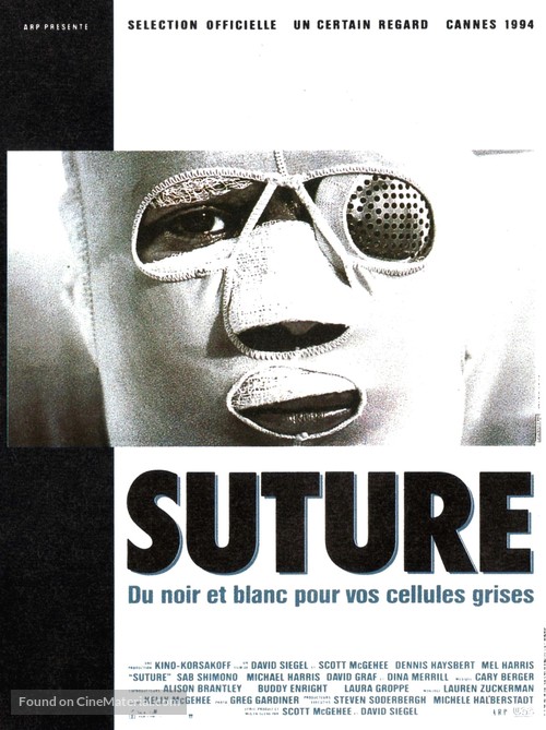 Suture - French Movie Poster