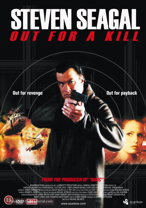 Out For A Kill - Danish Movie Cover