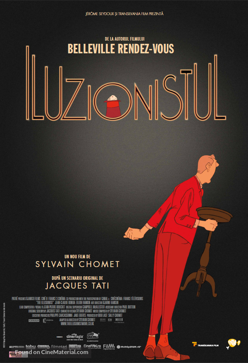 L&#039;illusionniste - Romanian Movie Poster