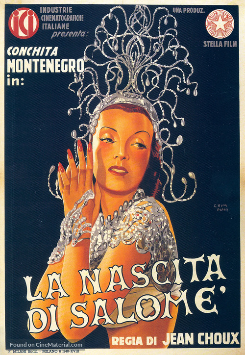 Nascita di Salom&egrave;, La - Italian Movie Poster