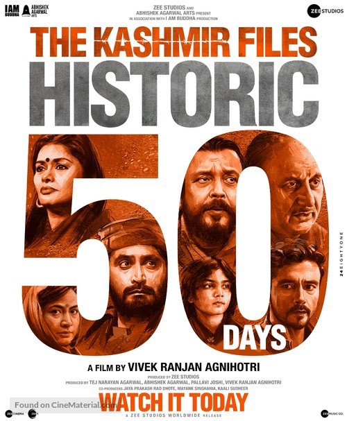 The Kashmir Files - Indian poster