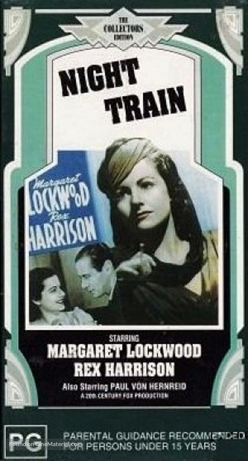 Night Train to Munich - British VHS movie cover