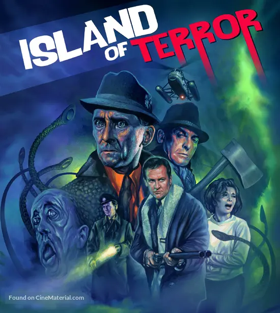 Island of Terror - British Blu-Ray movie cover