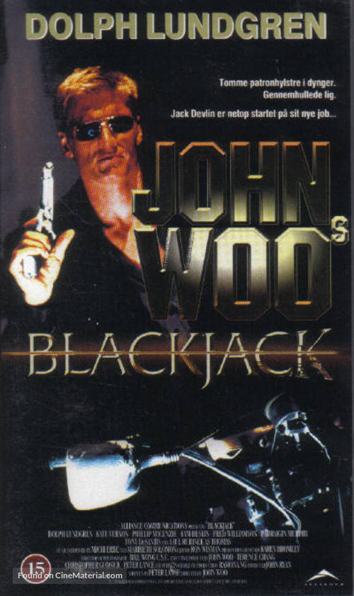 Blackjack - Danish VHS movie cover