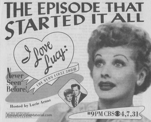 &quot;I Love Lucy&quot; - Movie Poster