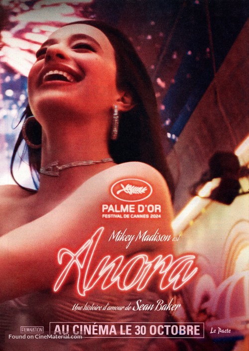 Anora - French Movie Poster