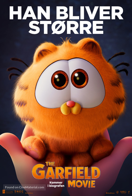 The Garfield Movie - Danish Movie Poster