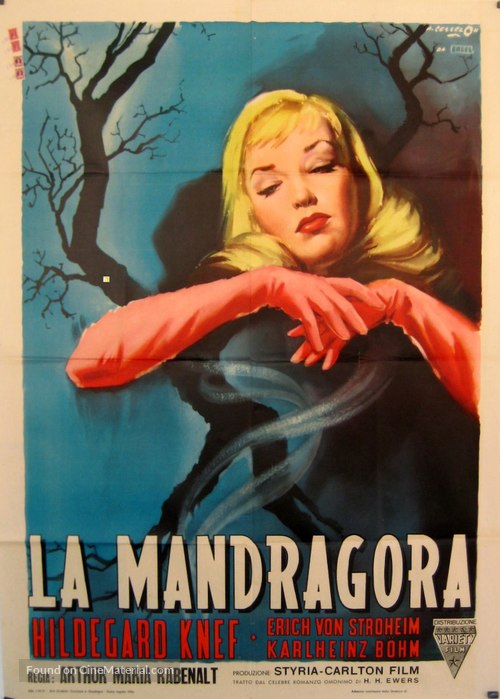 Alraune - Italian Movie Poster