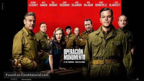 The Monuments Men - Argentinian Movie Poster