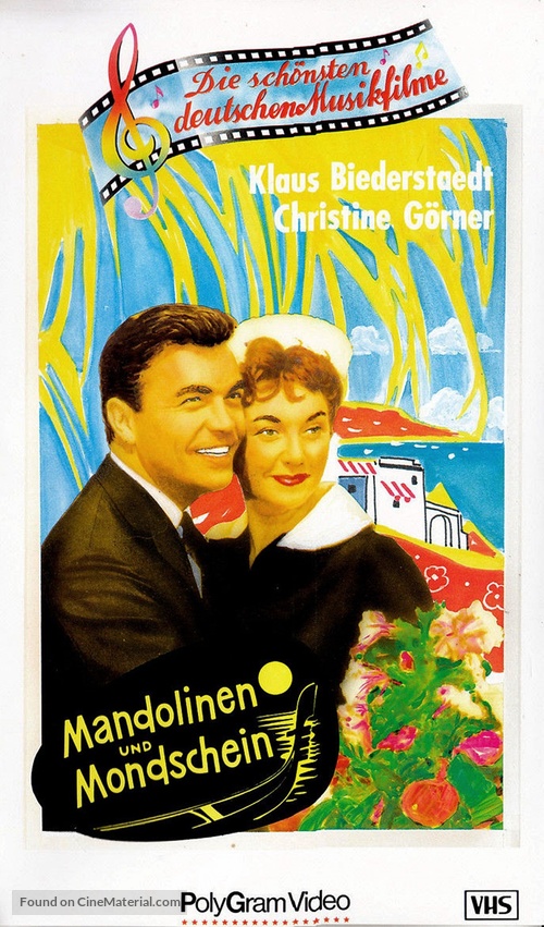 Mandolinen und Mondschein - German VHS movie cover