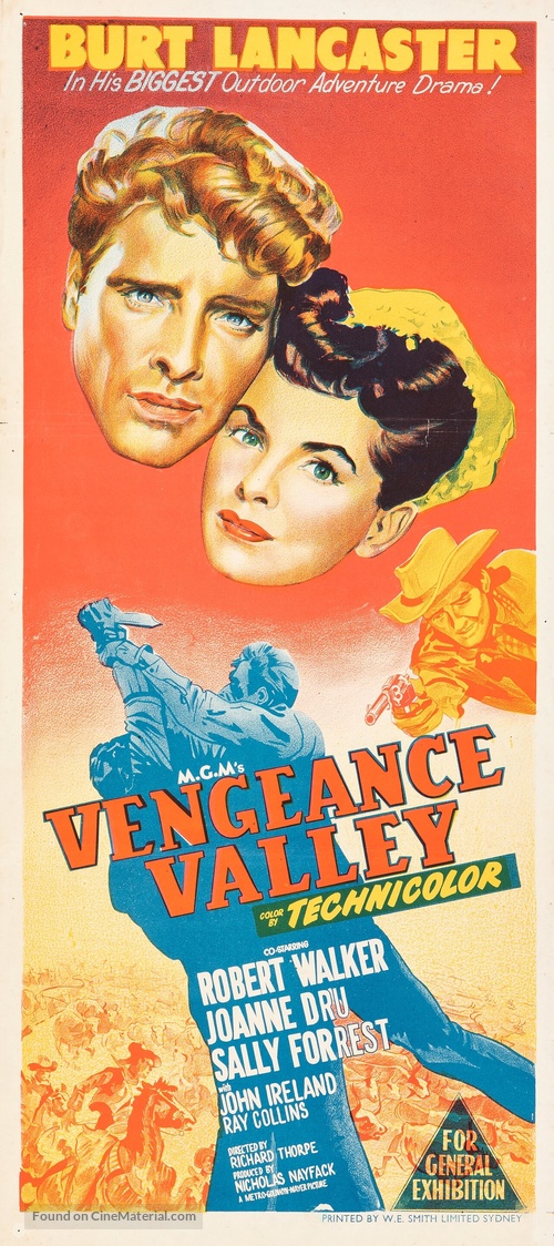 Vengeance Valley - Australian Movie Poster