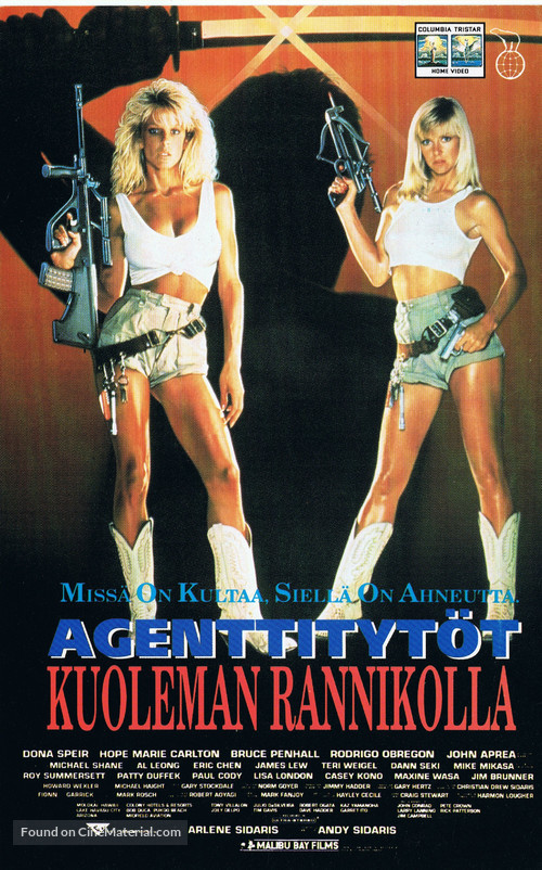 Savage Beach - Finnish VHS movie cover