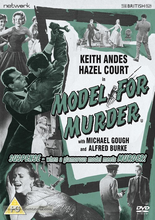 Model for Murder - British DVD movie cover