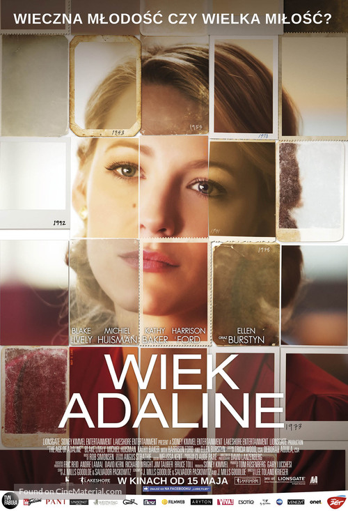 The Age of Adaline - Polish Movie Poster