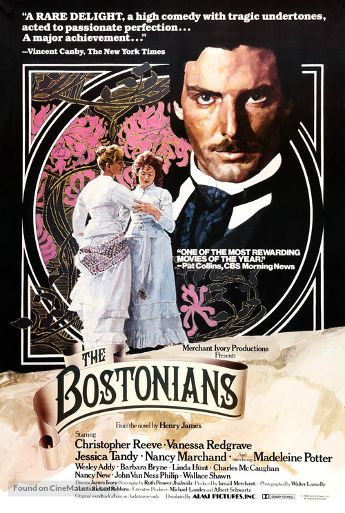 The Bostonians - Movie Poster