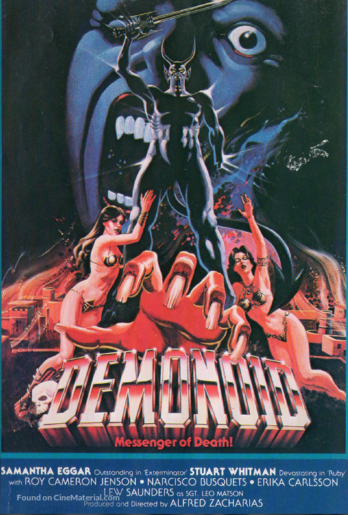 Demonoid, Messenger of Death - DVD movie cover