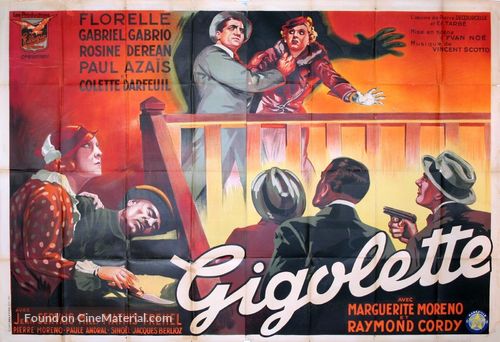 Gigolette - French Movie Poster