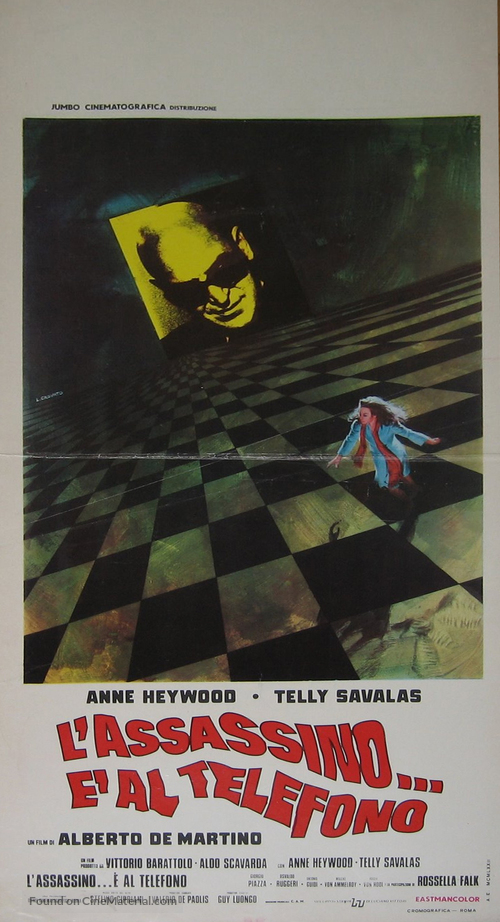 Assassino... &egrave; al telefono, L&#039; - Italian Movie Poster
