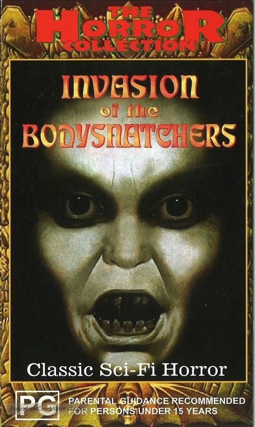 Invasion of the Body Snatchers - Australian VHS movie cover