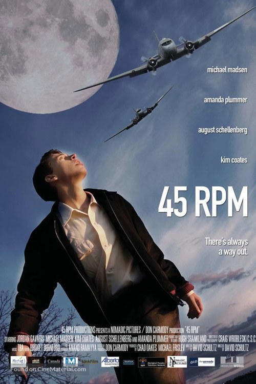 45 R.P.M. - Canadian Movie Poster