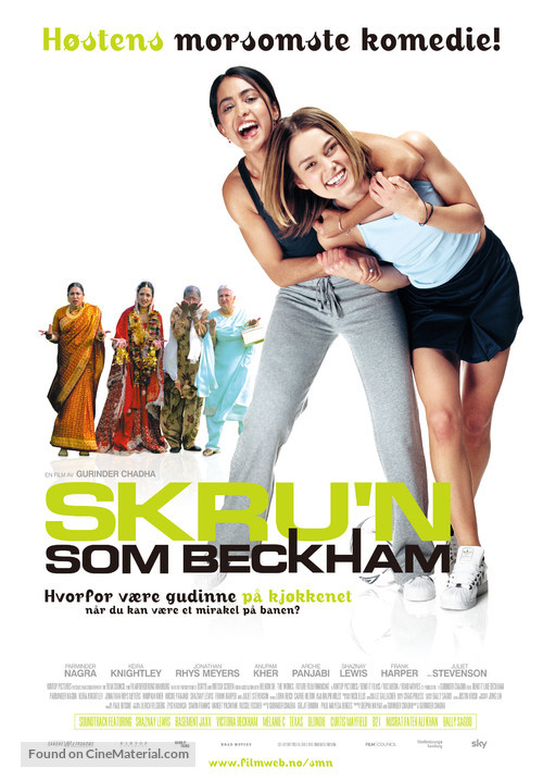 Bend It Like Beckham - Norwegian Movie Poster