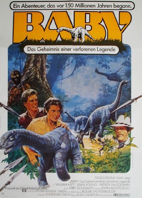Baby: Secret of the Lost Legend - German Movie Poster