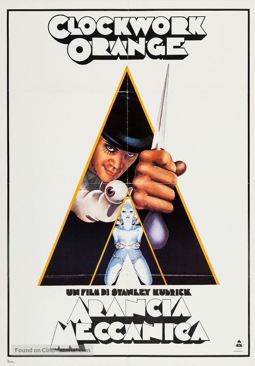 A Clockwork Orange - Italian Movie Poster