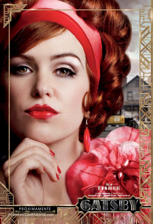 The Great Gatsby - Argentinian Movie Poster