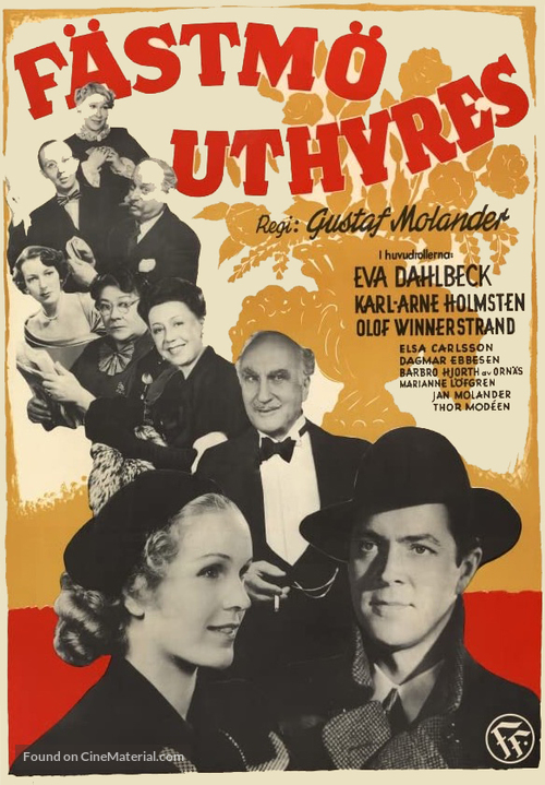 F&auml;stm&ouml; uthyres - Swedish Movie Poster