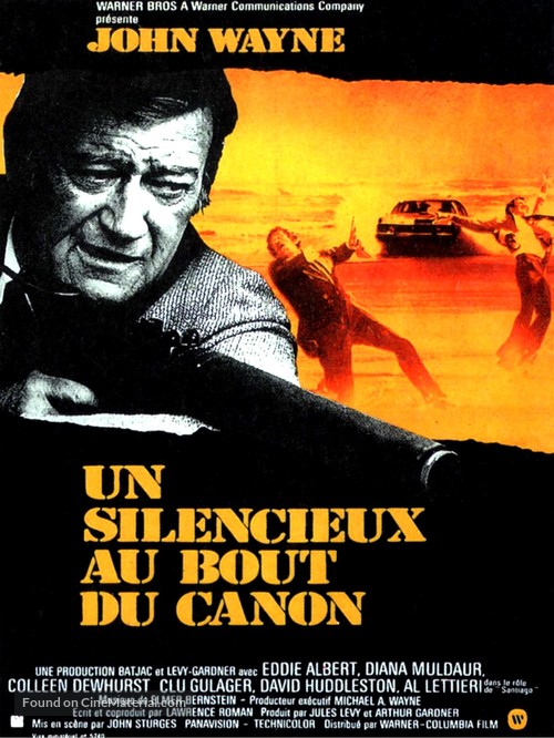 McQ - French Movie Poster