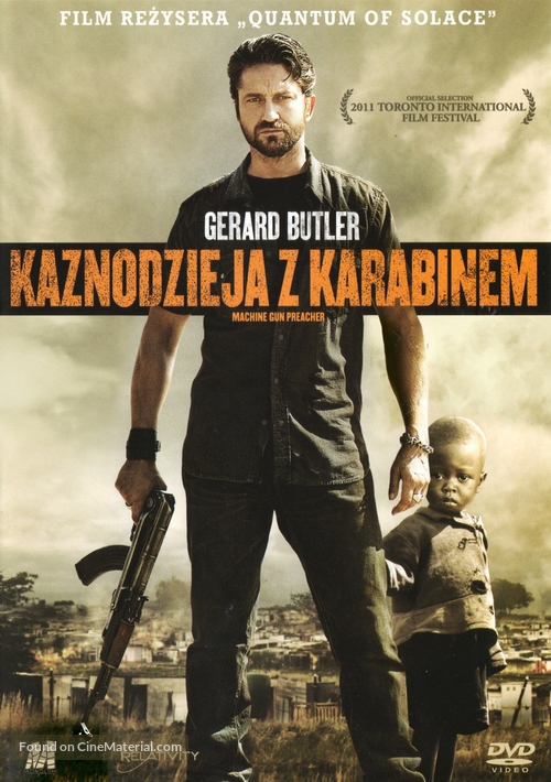 Machine Gun Preacher - Polish Movie Cover