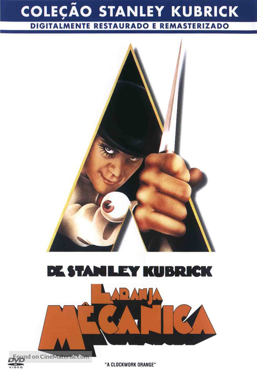 A Clockwork Orange - Brazilian DVD movie cover