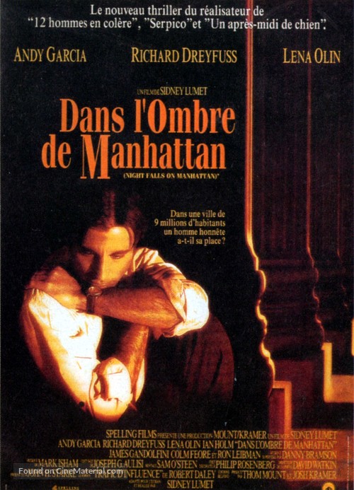 Night Falls on Manhattan - French Movie Poster