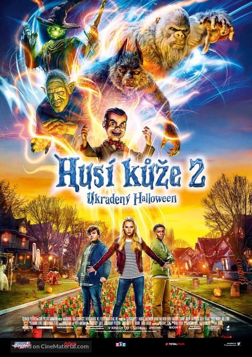 Goosebumps 2: Haunted Halloween - Czech Movie Poster