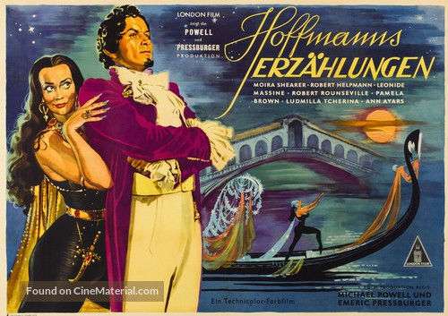 The Tales of Hoffmann - German Movie Poster