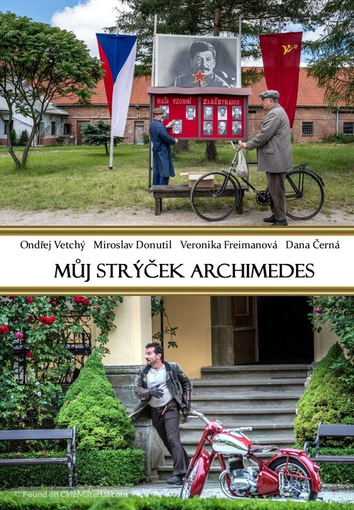 Muj str&yacute;cek Archimedes - Czech DVD movie cover