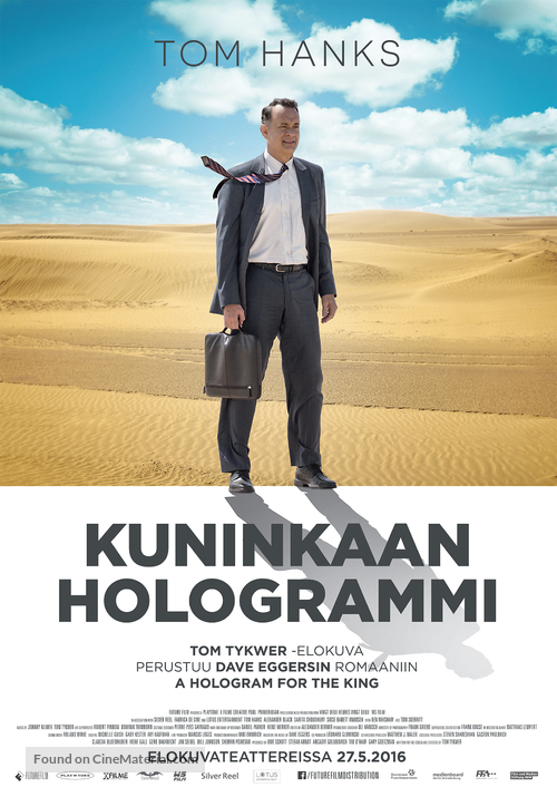 A Hologram for the King - Finnish Movie Poster