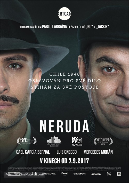 Neruda - Czech Movie Poster