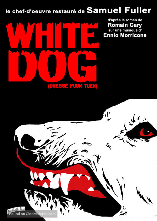 White Dog - French Re-release movie poster