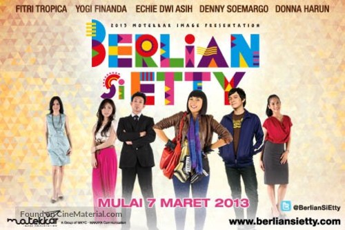 Berlian si Etty - Indonesian Movie Poster